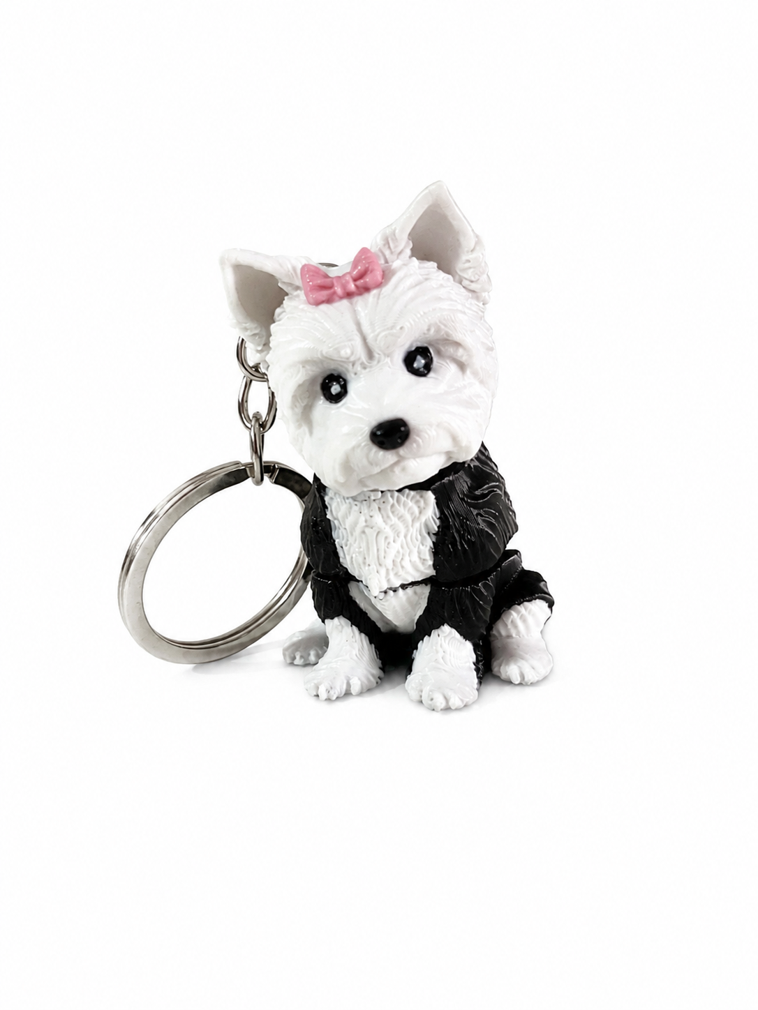 Figura 3D - West HighlandWhite Terrier llavero 